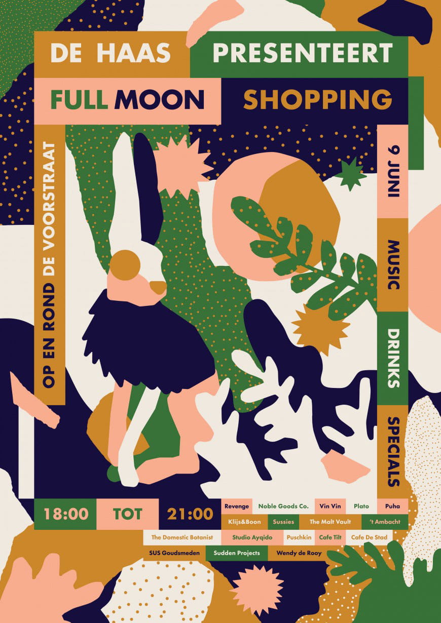 Full Moon Shopping campaign